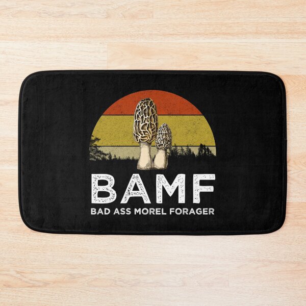 Item preview, BAMF - Bad Ass Morel Forager designed and sold by Cat Lady Designs.