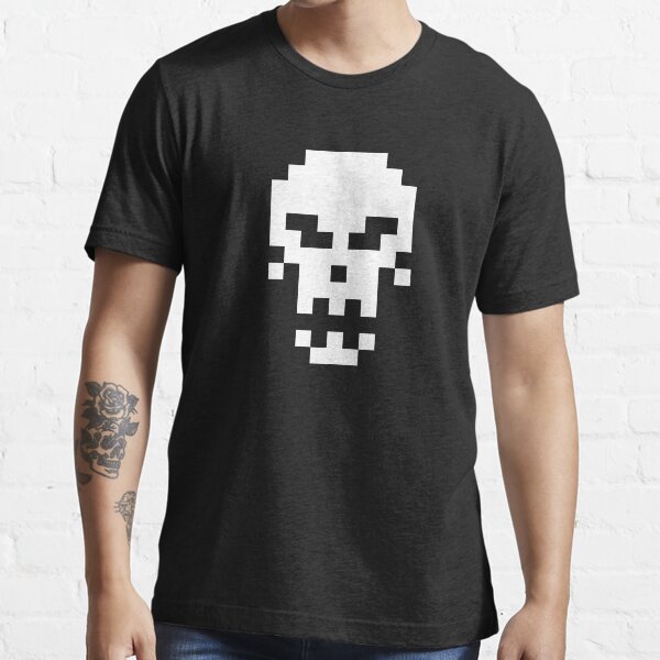 Pixel Skull Essential T-Shirt
