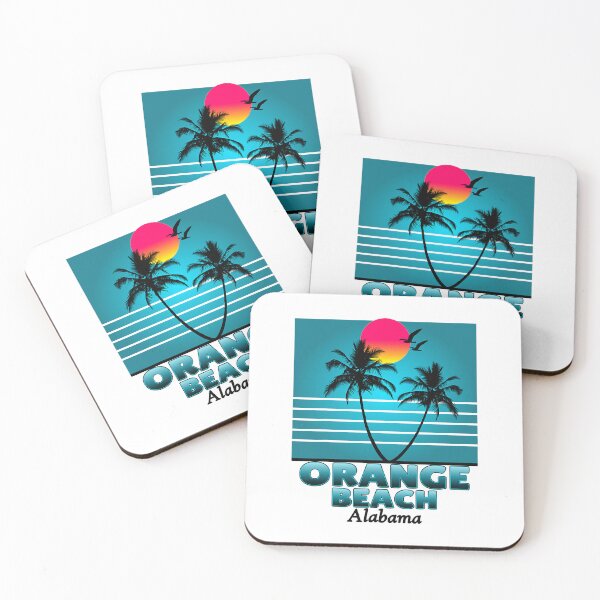 Item preview, Orange Beach Alabama Holiday Retro Vintage Gift designed and sold by JackSadowski.