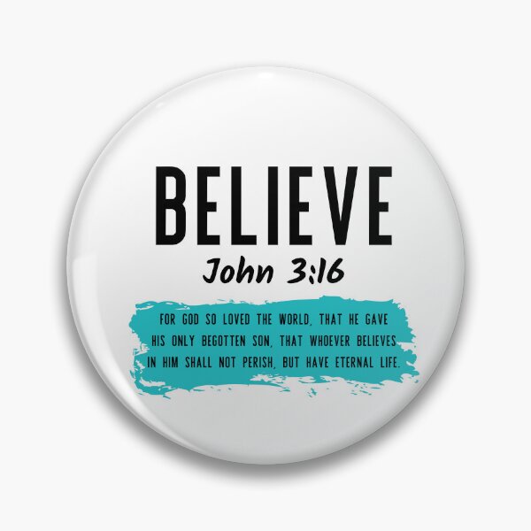 Item preview, John 3:16 | Believe designed and sold by AllGloryUSA.
