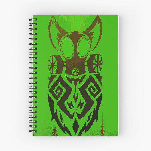 Item preview, Gas Mask Wolf Green Art designed and sold by ArcArtsStudios.