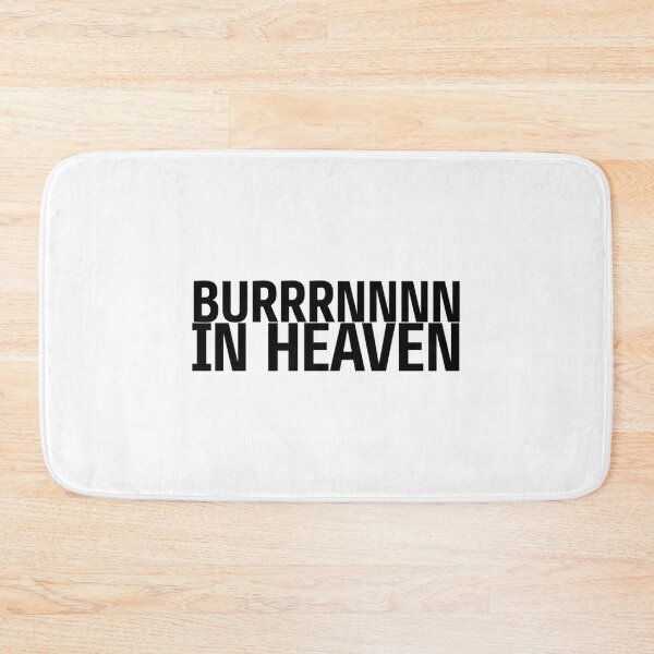 Item preview, Moral Orel BURRRNNNN IN HEAVEN designed and sold by SwimHoodies.