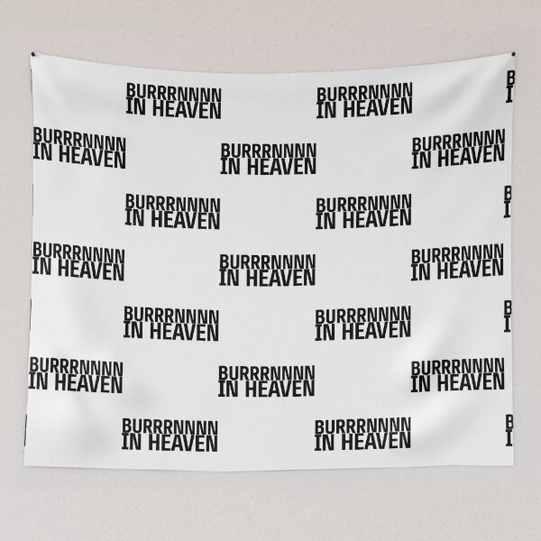 Item preview, Moral Orel BURRRNNNN IN HEAVEN designed and sold by SwimHoodies.