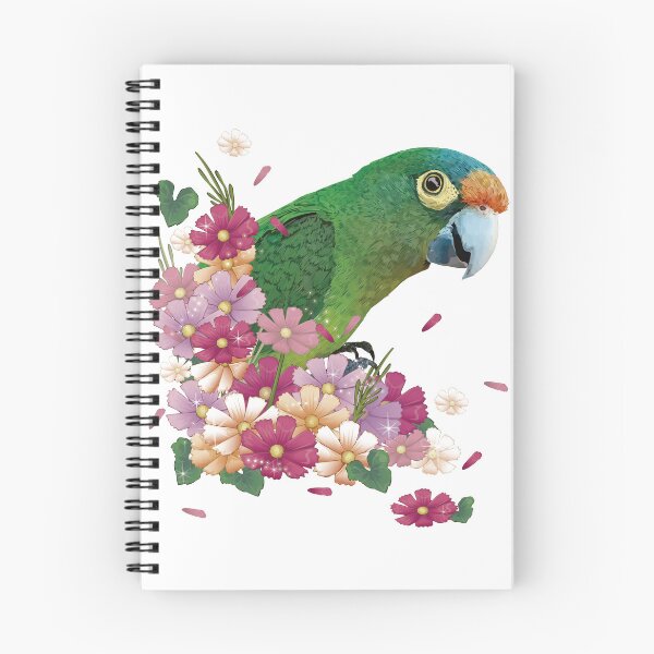Item preview, orange fronted parakeet designed and sold by obscurite.