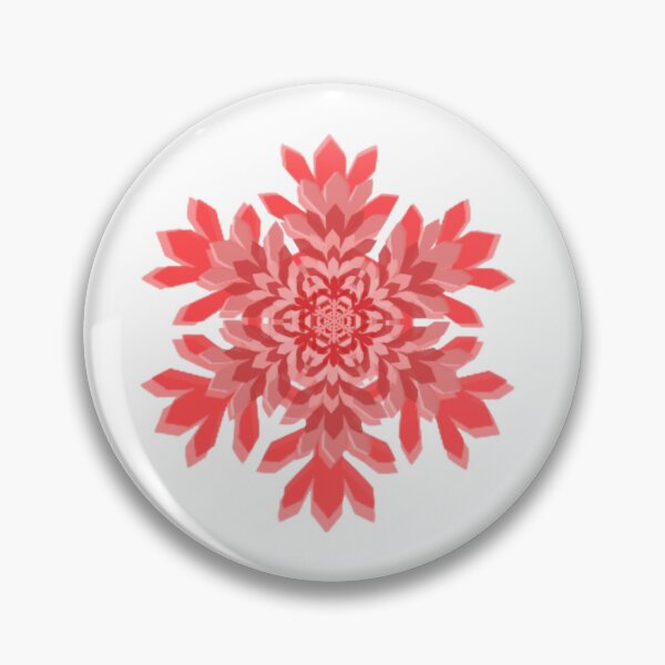 Item preview, Pink shades of snow flake designed and sold by Artistkhg.