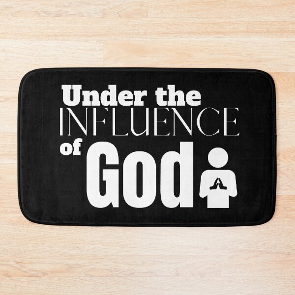 Item preview, Under the Influence of God designed and sold by It's On Backwards.