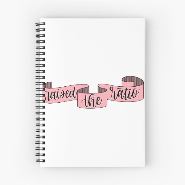 Item preview, Raised the Ratio - pink banner  designed and sold by callmemaddiepie.