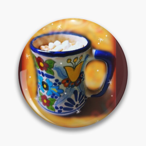 Item preview, Hot Chocolate In Talavera Pottery Mug designed and sold by oceanlady65.