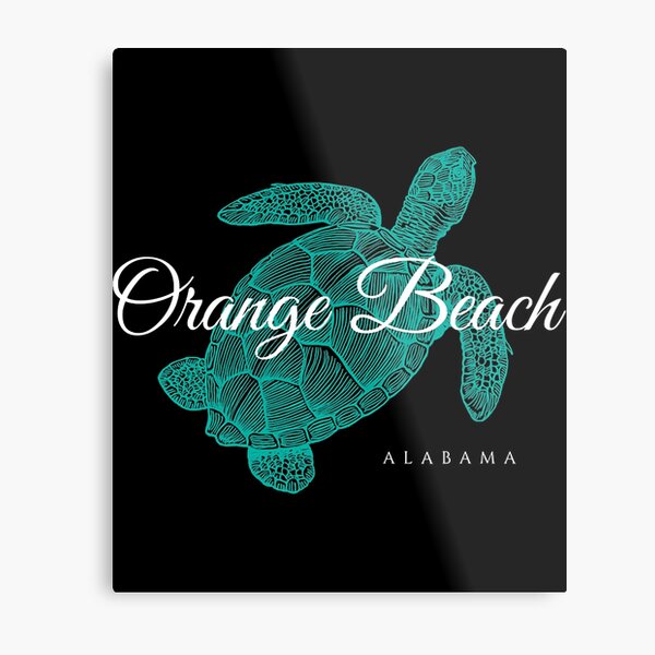 Item preview, Orange Beach Alabama Green Turtle designed and sold by JackSadowski.