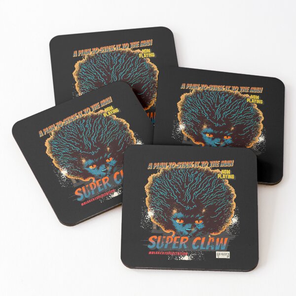 Item preview, Super Claw (#blakcatsploitation series) designed and sold by David Apricot.