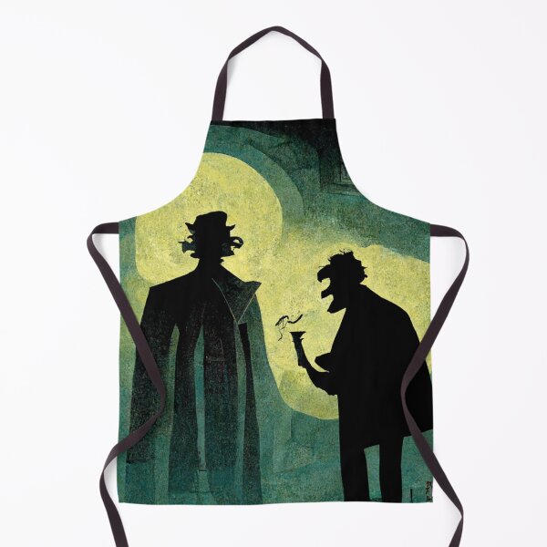 Artikelvorschau, Silhouettenbild von Doktor Jekyll und Mr. Hyde entworfen und verkauft von liana campbell.