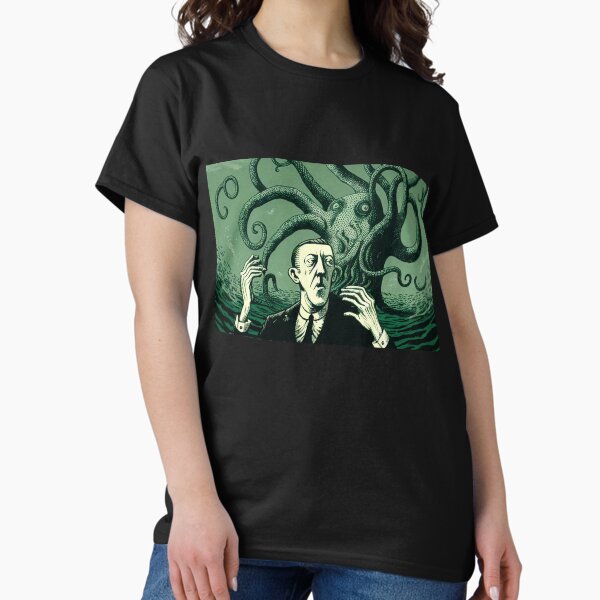 Lovecraft, and a Tentacular Horror Classic T-Shirt