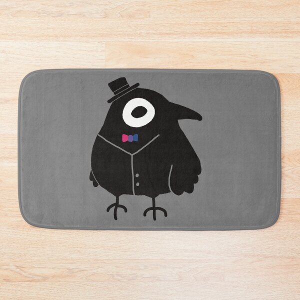 Item preview, Bi pride crow designed and sold by Scarlet Sung.