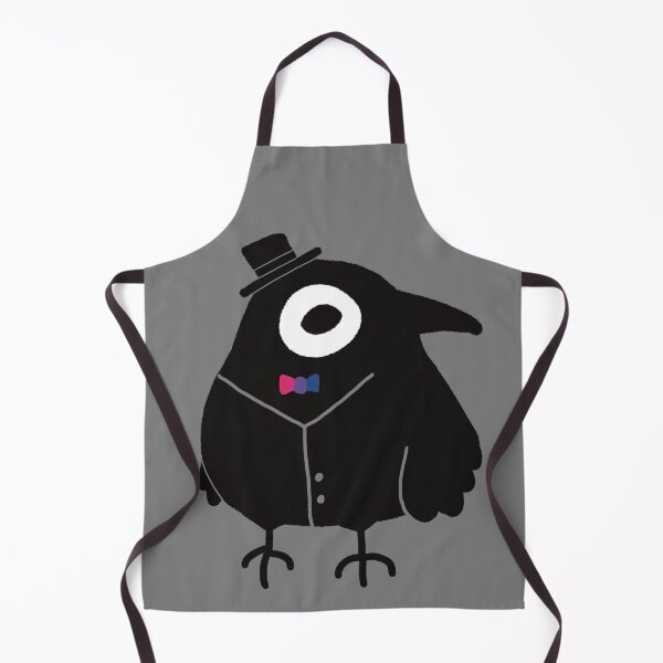 Item preview, Bi pride crow designed and sold by Scarlet Sung.