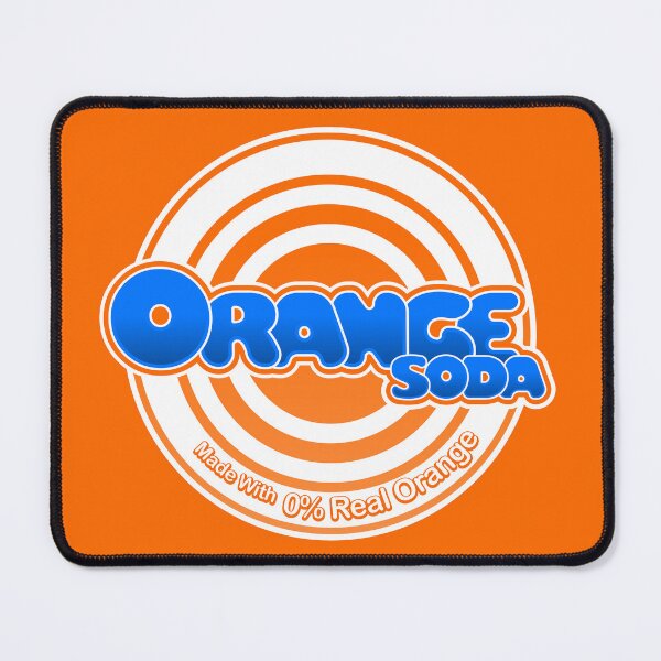 Item preview, Orange Soda Made With 0% Real Orange designed and sold by DM-VectorArt.