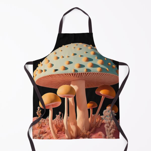 Item preview, Pastel Minimalistic Whimsical Magic Mushrooms - 3D designed and sold by The Oracle of Surrealism Sublime Consciousness.