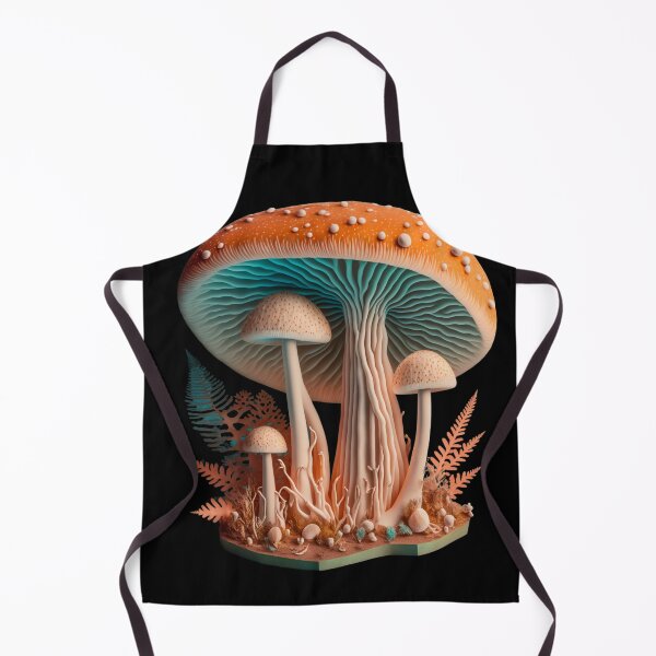 Item preview, Pastel Minimalistic Whimsical Magic Mushrooms - 3D designed and sold by The Oracle of Surrealism Sublime Consciousness.