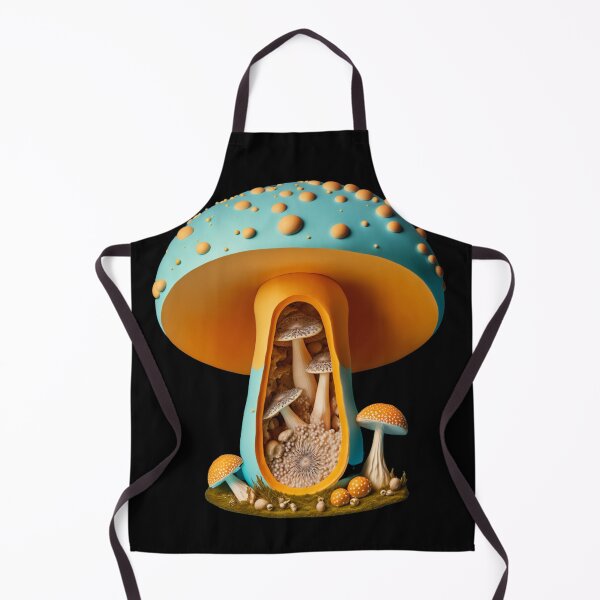 Item preview, Pastel Minimalistic Whimsical Magic Mushrooms - 3D designed and sold by The Oracle of Surrealism Sublime Consciousness.