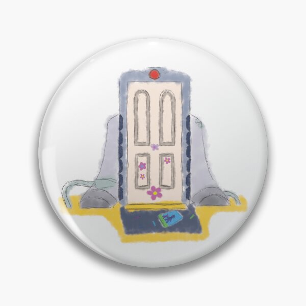 Item preview, Monsters inc boo's door watercolor designed and sold by birbdoesart.
