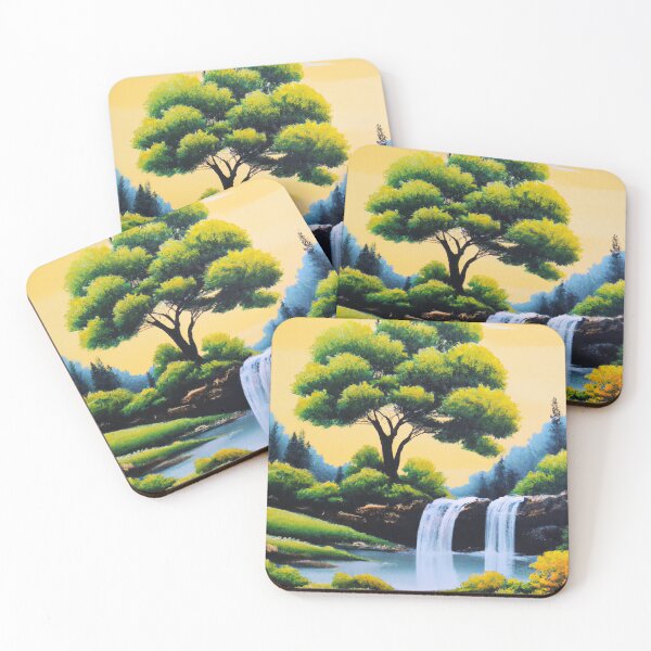 Aperçu de l'œuvre Double Waterfall oasis créée et vendue par Bakesales.