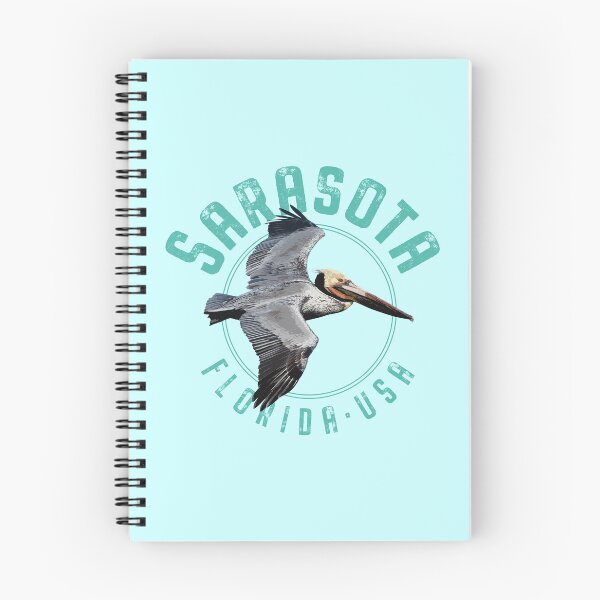 Item preview, Sarasota Florida Pelican Design designed and sold by Futurebeachbum.