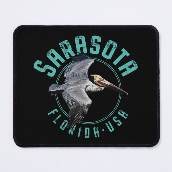 Item preview, Sarasota Florida Pelican Design designed and sold by Futurebeachbum.