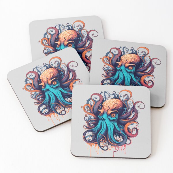 Item preview, Abstract Octopus designed and sold by Ajolan.