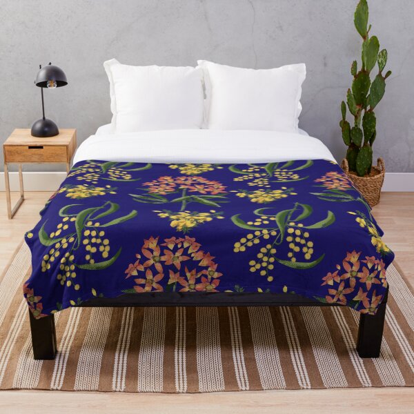 Item preview, Wild Flowers Blue designed and sold by Print-Designs.