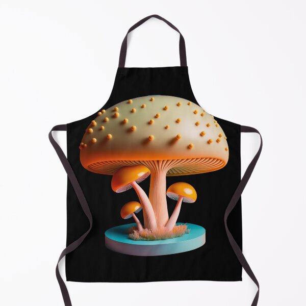 Item preview, Pastel Minimalistic Whimsical Magic Mushrooms - 3D designed and sold by The Oracle of Surrealism Sublime Consciousness.