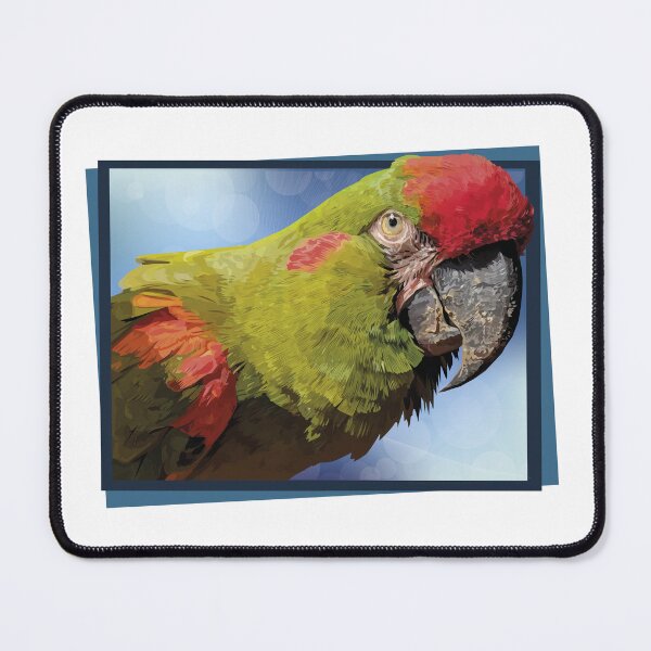 Item preview, red fronted macaw designed and sold by obscurite.