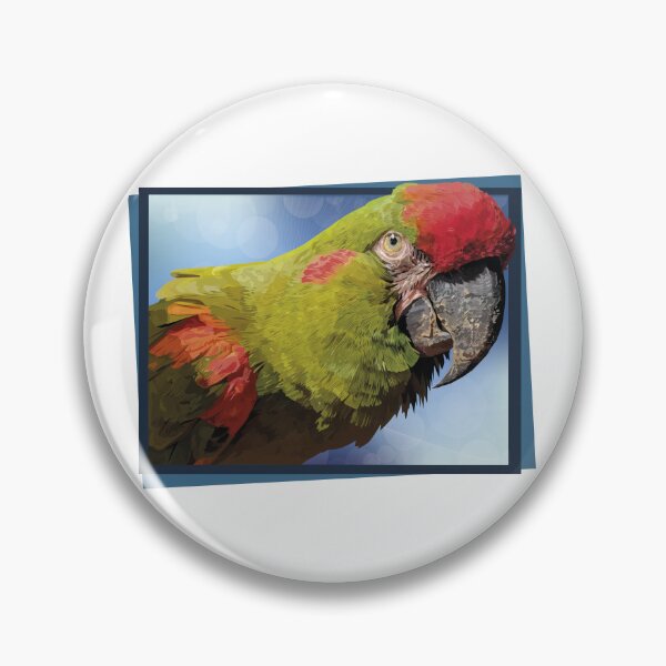 Item preview, red fronted macaw designed and sold by obscurite.