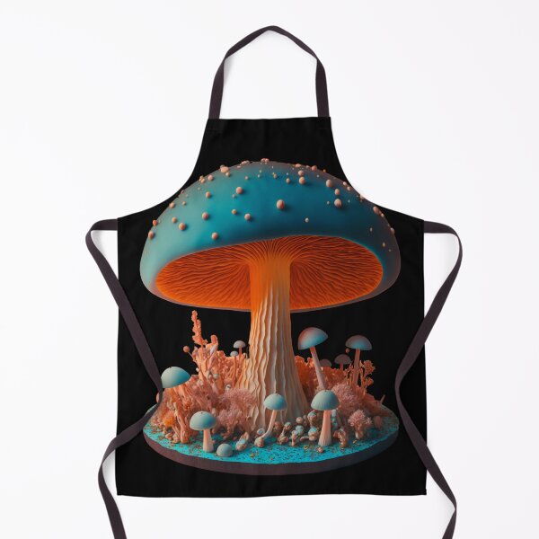 Item preview, Pastel Minimalistic Whimsical Magic Mushrooms - 3D designed and sold by The Oracle of Surrealism Sublime Consciousness.