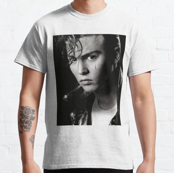 johnny depp draw Camiseta clásica