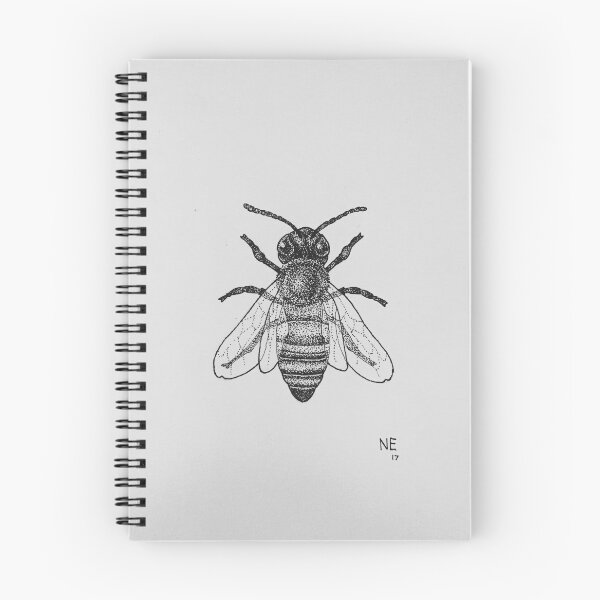 Aperçu de l'œuvre Abeille Dotwork créée et vendue par Nicoline Eriksen.