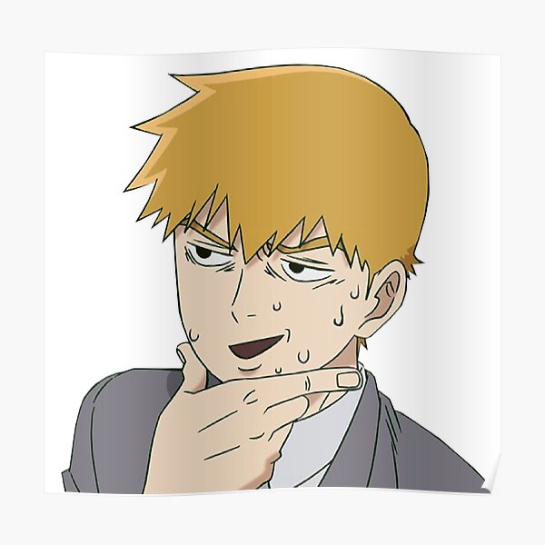 "Arataka Reigen" Poster for Sale by kawaiicrossing | Redbubble
