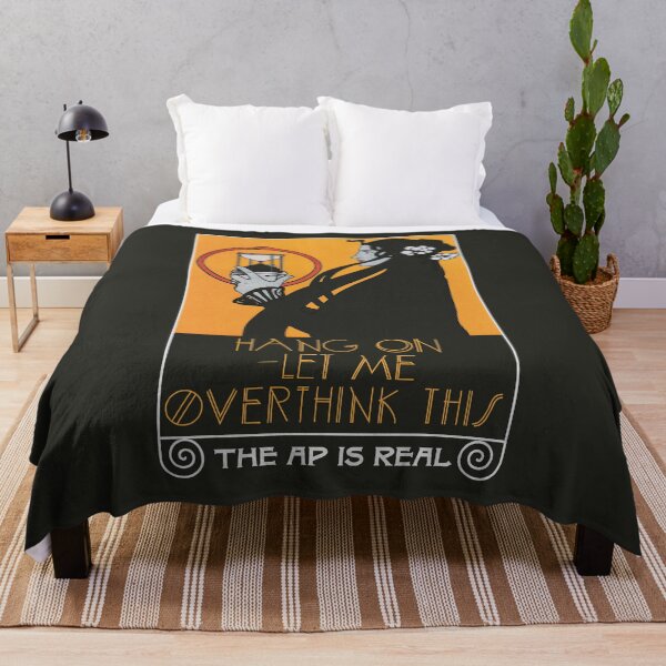 Item preview, Hang On - Let Me Overthink This (on dark) designed and sold by geekyT.