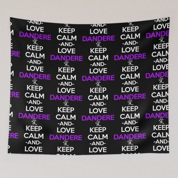 Item preview, Keep Calm Dandere Inspired Shirt designed and sold by JaneFlame.