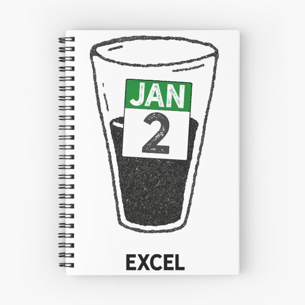 Item preview, glass half empty half full (excel) designed and sold by mystudiocreate.