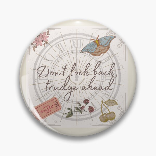 Item preview, Don’t look back, trudge ahead designed and sold by LavaCreative.