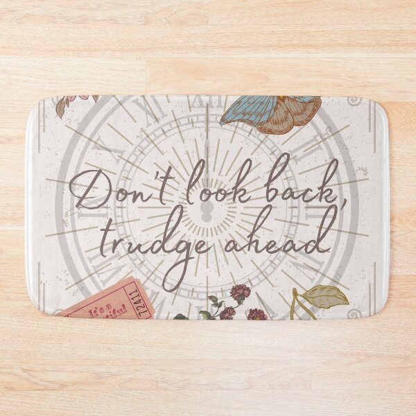 Item preview, Don’t look back, trudge ahead designed and sold by LavaCreative.