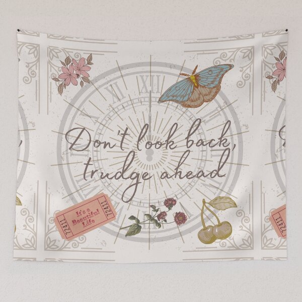 Item preview, Don’t look back, trudge ahead designed and sold by LavaCreative.