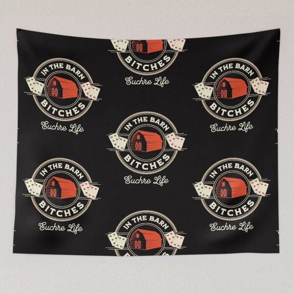 Item preview, In The Barn Bitches Euchre Life Design designed and sold by Midlife50.