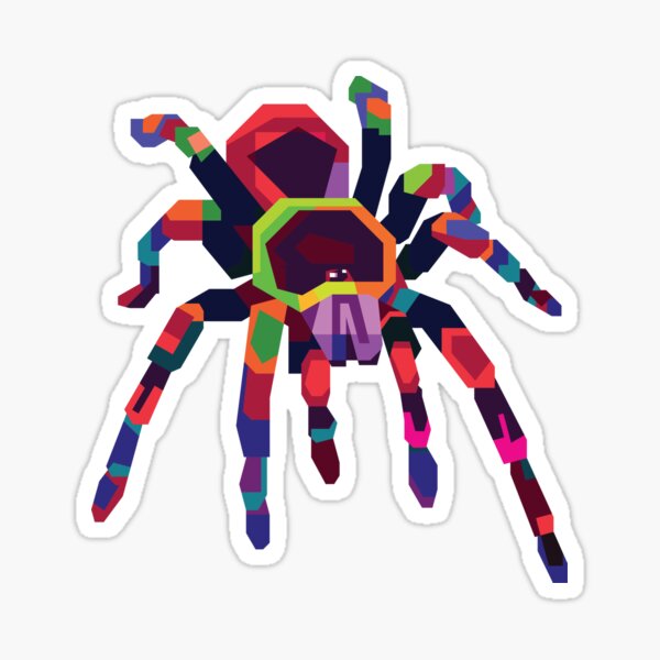 Item preview, Colorful Spider with Pop Art Style designed and sold by Kamaruj.
