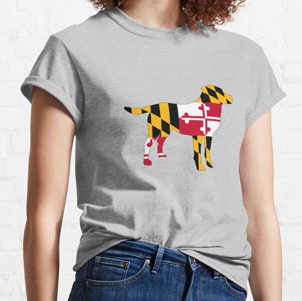 Lab filled with love for Maryland! Classic T-Shirt