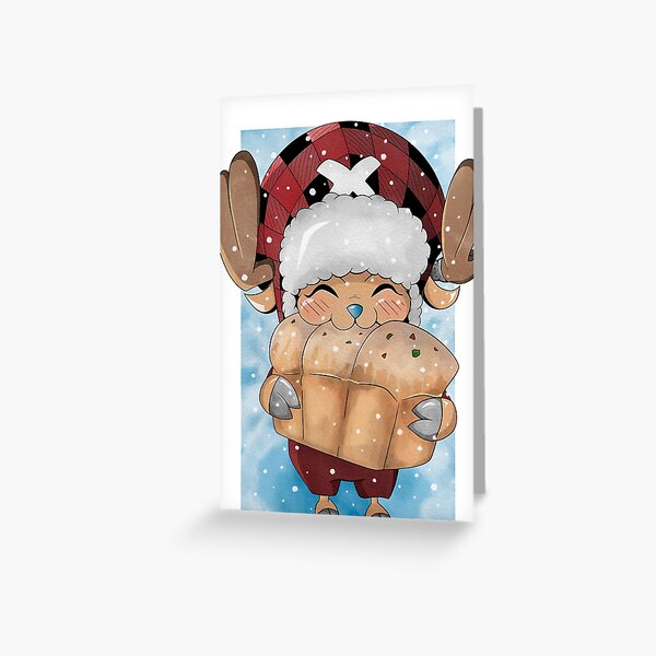 Merry Christmas From Luffy and Chopper One Piece , Luffy and Chopper One  Piece | Greeting Card