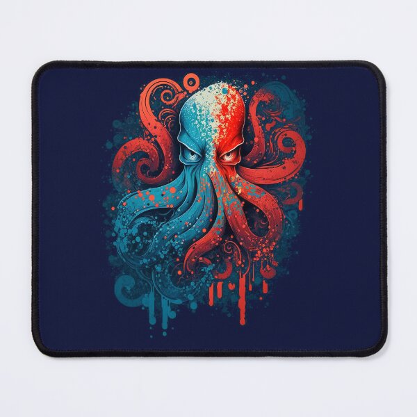 Item preview, Abstract Octopus II designed and sold by Ajolan.