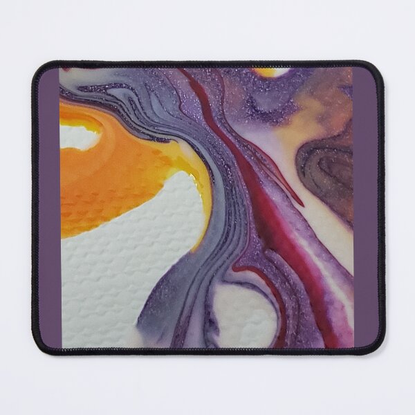 Item preview, Purple paint pour designed and sold by DancingCreek.