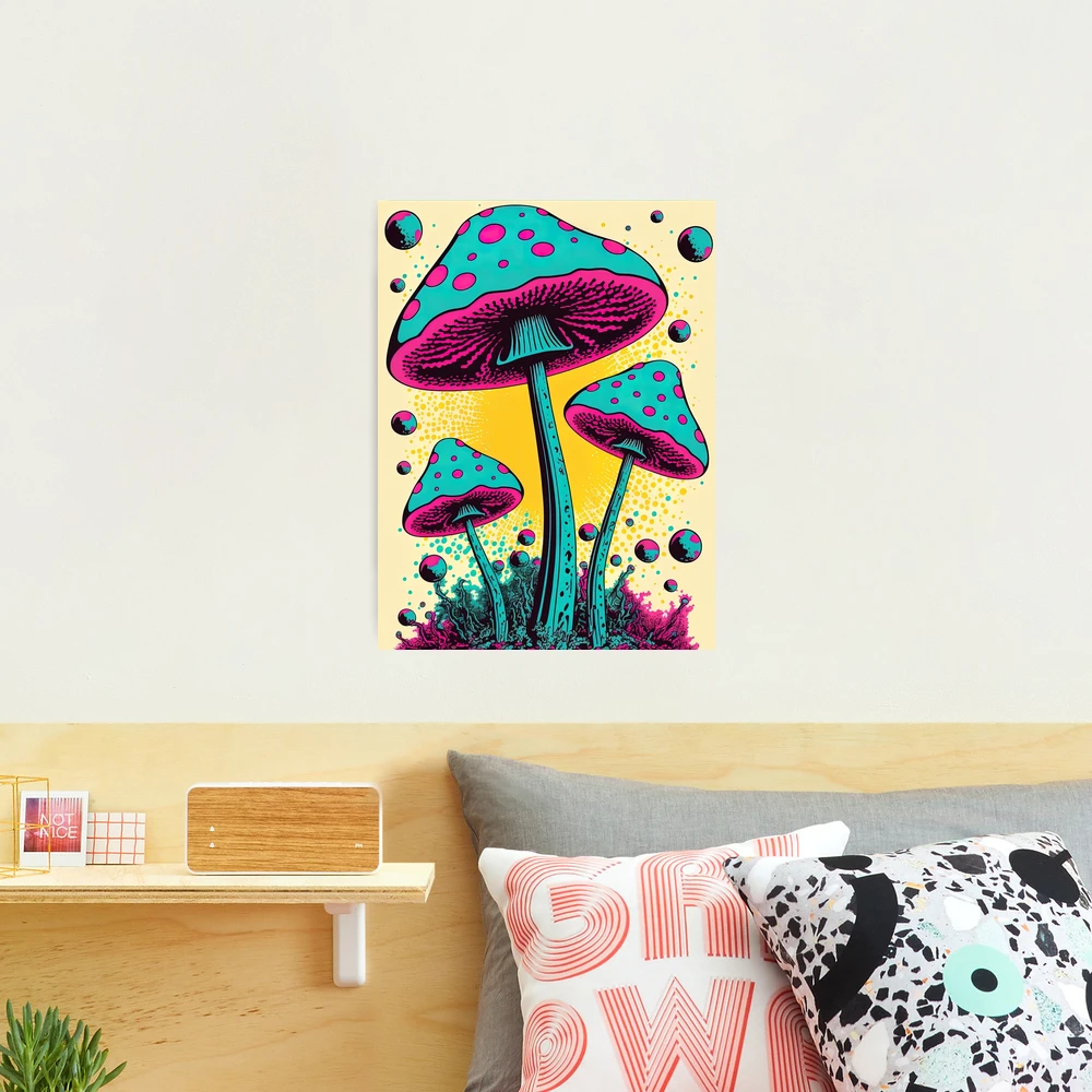 Pink Mushroom Fantasia Fine Art Notebook – KP Reynolds Art