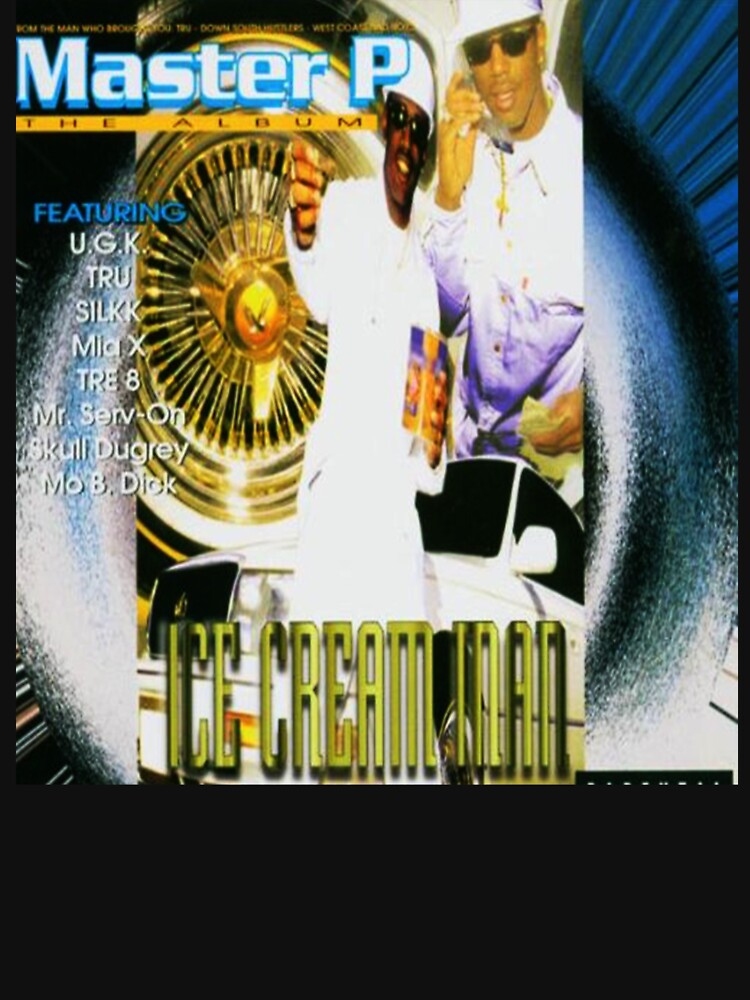 "Ice Cream Man Master P" Tshirt for Sale by Dumbostore8499 Redbubble