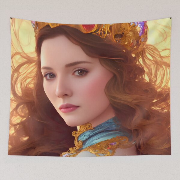 Item preview, Beautiful Queen Noor designed and sold by @adorcharm Modern & Classic AI Art.